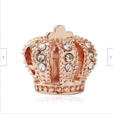 jako lepo stoje: Roze Gold klao Pandora stil ukras za narukvice i ogrlice 144 Lep