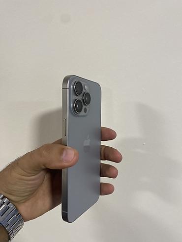 15 pro max: IPhone 15 Pro, Blue Titanium, Face ID — 3