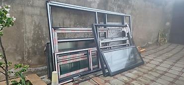 Alüminium və PVC pəncərə çərçivələri və şüşə paketlər ( toplam 4000