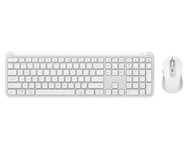 bluetooth usb za auto: LOGITECH MK950 bežični set – tastatura + miš u elegantnoj beloj boji