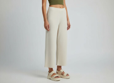 pomarańczowe rajstopy dla dzieci: PULL&BEAR, Women`s trousers, size L