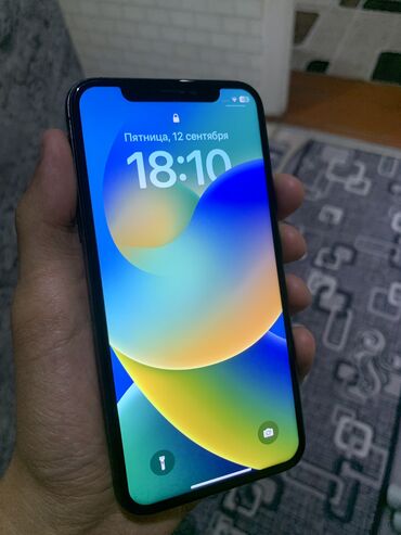 айфо: IPhone X, 256 ГБ, Space Gray, 100 %