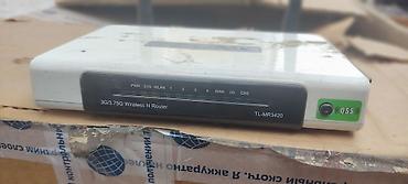 tplink ex141: Беспроводной N-роутер TP-Link TL-MR3420.белого цвета. Модель оснащена — 4