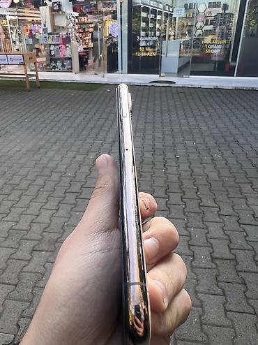 iphone max: IPhone Xs Max, 256 GB, Qızılı, Face ID — 7
