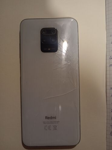 samsung note 12 qiymeti: Xiaomi Redmi Note 9, 128 GB, rəng - Ağ, 
 Barmaq izi, Simsiz şarj, İki sim kartlı