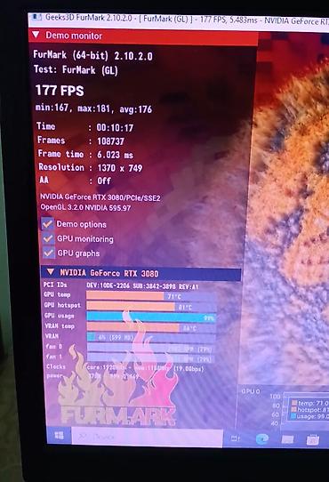rtx 3090 ti: Cox az istifade olunub . Test videosu var — 2