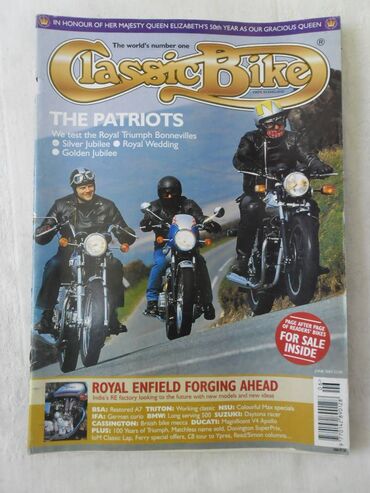 Knjige i stripovi: Casopisi Classic Bike: 4/2002, 3/1998, 2/ 2003, 1/2002, 1/2003 — 10
