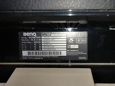 Masaüstü kompüterlər və komponentlər: BenQ E900HD LCD monitor - Model: ET-0022-N - Məhsul adı: E900HD - — 2