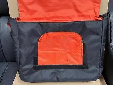 Futrole i torbe za laptopove: Torba za rame (messenger) – crno-narandžasta - Moderan dizajn sa — 11