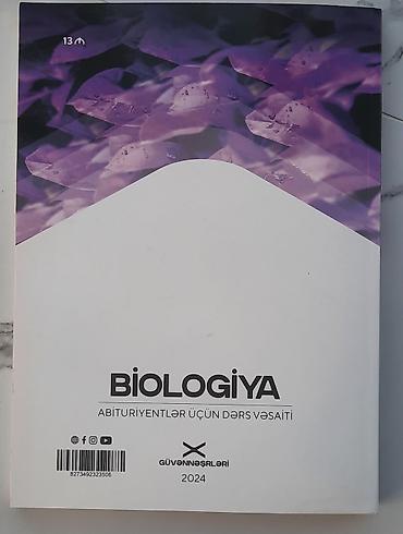 informatika codera 2026 pdf: Biologiya 11-ci sinif, 2024 il, Ünvandan götürmə, Pulsuz çatdırılma — 2