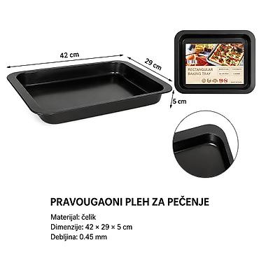 KMT Pravougaona duboka kvadratna ploča 2406148 - Brend: Kmt style - na lalafo.rs KMT Pravougaona duboka kvadratna ploča 2406148 - Brend: Kmt style -