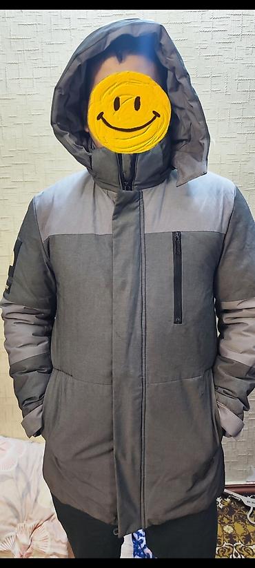 m 65: Мужская куртка, M, The North Face, Б/у, цвет - Серый, Самовывоз — 2