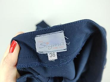 spódnice sigma: Spodnie materiałowe damskie, rozmiar S — 5