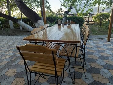 Masalar: Qonaq masası, Açılmayan, Taxta, Dördbucaq masa — 9