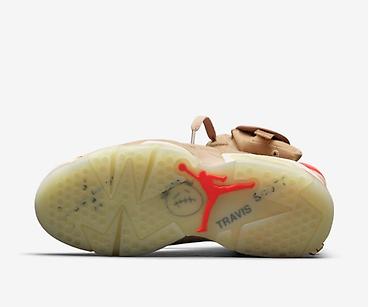 cactus jack: Мужские кроссовки, 44, Air Jordan, Новый, цвет - Бежевый, Платная доставка, Самовывоз — 5