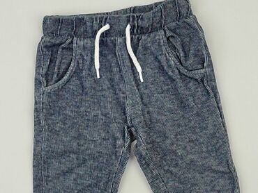 kaszmirowy pajacyk niebieski petite maison: Baby material trousers, 12-18 months, 80-86 cm, C&A, condition - Very good