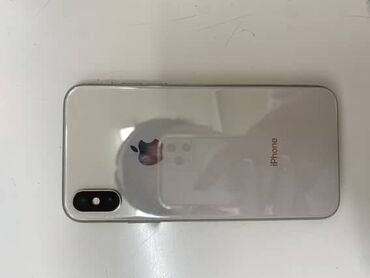 купить айфон 5 с: IPhone X, Б/у, 256 ГБ, White Titanium, Чехол, 73 %