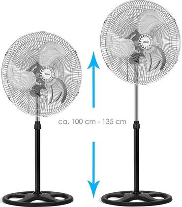 Воздуходувка: Вентилятор Напольный, Лопастной — 6