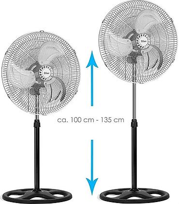 Воздуходувка: Вентилятор Напольный, Лопастной — 7