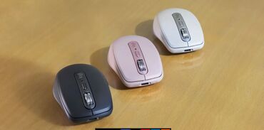 Компьютерные мышки: Мышь Logitech MX Anywhere 3S, черный и белый Height: 100.5 mm Width — 5