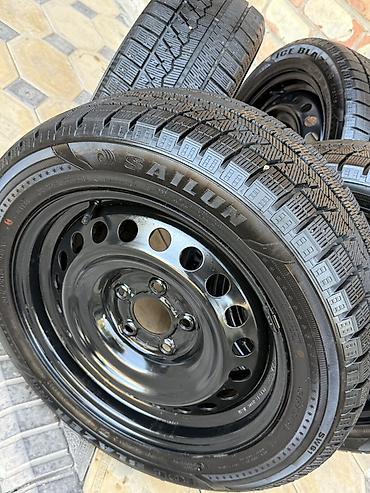Колеса в сборе 205 / 55 / R 16, Зима, Новый, Комплект, Легковые, Железные, отверстий - 5