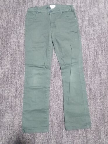 Farmerke: Dečije/ženske farmerke sa izvezenim leptirima - Tamno plavi teksas sa — 12