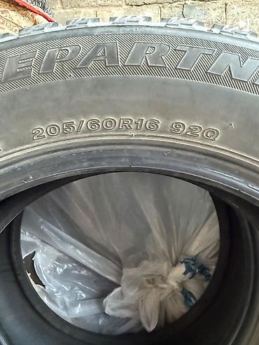 Шины: Шины 205 / 60 / R 16, Зима, Б/у, Комплект, Легковые, Япония, Bridgestone — 4