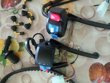 elektrikli skuterler m4 max: Moped/Skuterlər üçün sükan idarəetmə düymələri və aksessuar dəsti — 3