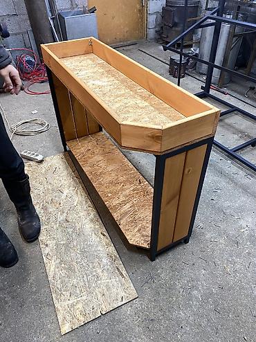 Витрины: Витрина Для продуктов, Лофт, 180 см * 200 см * 60 см, Новый — 6