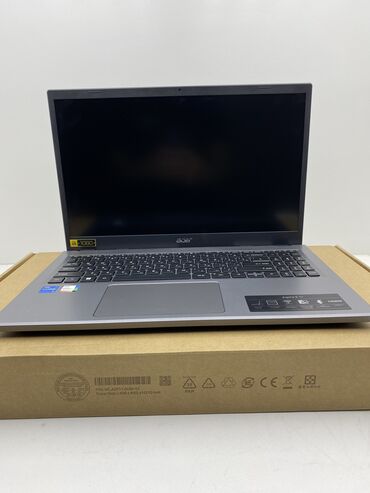 компьютер acer: Ноутбук, Acer, 8 ГБ ОЗУ, Intel Core i5, 15.6 ", Новый, Для несложных задач, память SSD
