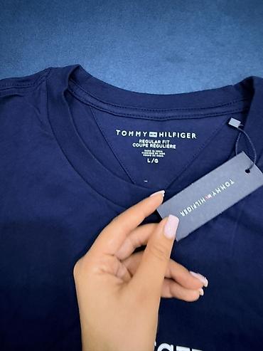 küpe: Futbolka, Tommy Hilfiger, L, rəng - Ağ — 4