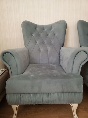 embawood kreslo: İşlənmiş, Kreslo, Vеlur parça, Kredit yoxdur, Çatdırılma yoxdur — 2