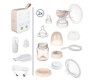 Inhalatori, nebulizatori: CANPOL BABIES Twin električna pumpica za izmuzavanje (model 12/212-80) — 3