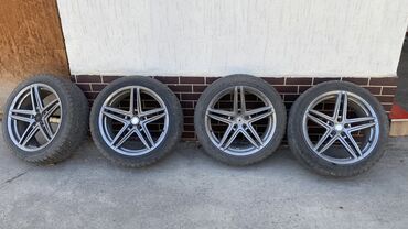 шины ист: Дөңгөлөктөр монтажда 235 / 45 / R 18, Кыш, Комплект, Жеңил унаалар, Куйма, тешиктери - 5