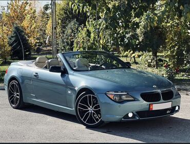 старые машины: BMW 6 series: 2005 г., 4.4 л, Типтроник, Бензин, Кабриолет