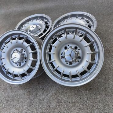 Диски: Литые Диски R 14 Mercedes-Benz, Комплект, отверстий - 5, Б/у — 7