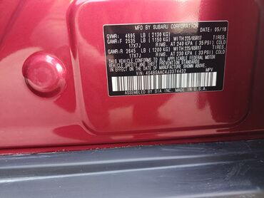 Subaru: Subaru Outback: 2018 г., Автомат, Кроссовер — 1