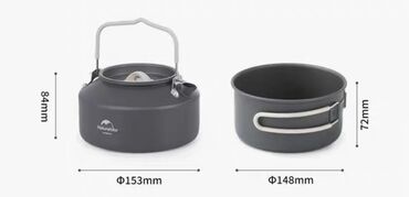 Другое для спорта и отдыха: Naturehike Посуда для кемпинга. Оригинал Материал алюминий — 4