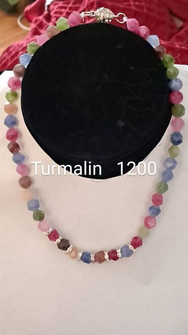 Ogrlice: Biserna ogrlica, Handmade, Materijal: Ćilibar — 4