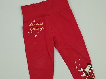 legginsy bezuciskowe: Legginsy, Disney, 12-18 m, stan - Bardzo dobry