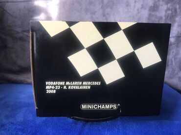 Avtomobil modelləri: Коллекционная модель McLaren Mercedes MP4-23 #23 Vodafone team H — 6
