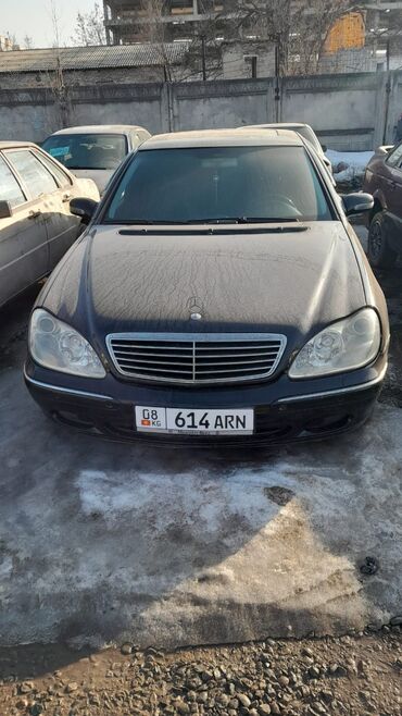 Mercedes-Benz: Mercedes-Benz S-Class: 2000 г., 4.9 л, Автомат, Бензин, Седан