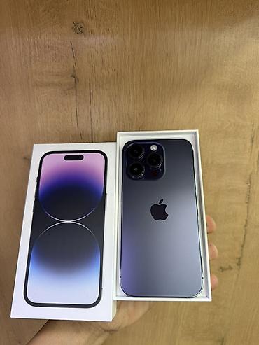 mini 3 pro: IPhone 14 Pro в фирменном тёмно-фиолетовом цвете. Смартфон с плоскими — 7