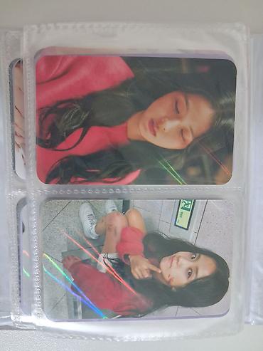 Jisoo newtopia lomo card - Qalın kart materialından hazırlanmış 2