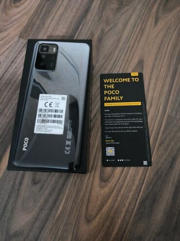 Poco: Poco X3 GT, Колдонулган, 128 ГБ, түсү - Боз, 2 SIM