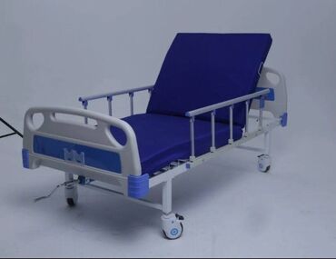 Медицинская мебель: Кровать с подъемом спины в полном комплекте функциональная кровать