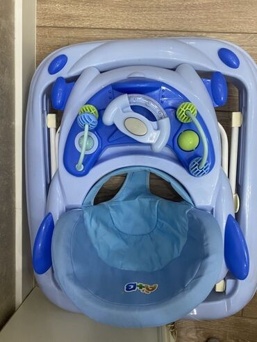 автолюлька cybex: Детские ходунки складные, голубые. Описание: - Компактная складная