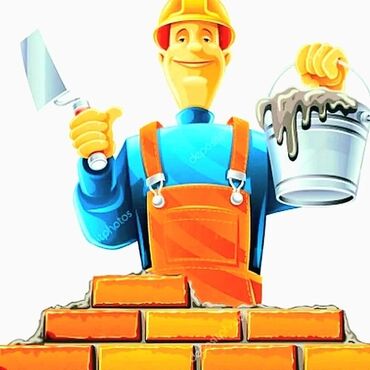 няни на дом: Кладка кирпича и штукатурные работы - Выполняется кладка стен