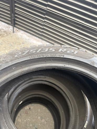 Шины: Шины 275 / 35 / R 21, Зима, Б/у, Комплект, Легковые, Германия, Pirelli — 4