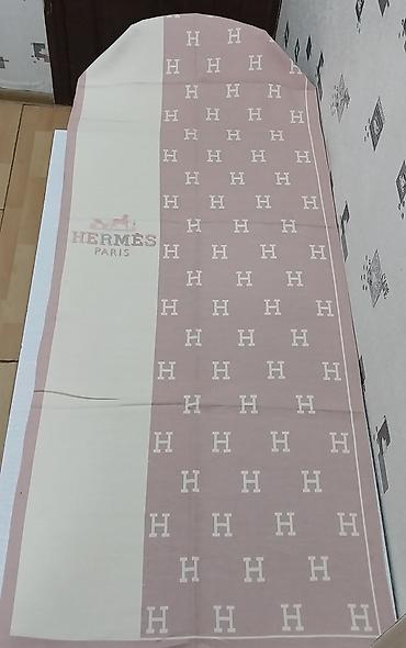 Hicab: Hermes Paris şərf qadınlar üçün, keyfiyyətlidir. - Rəng: pudra-çəhrayı — 6